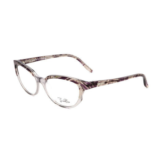 Emilio Pucci Gray Plastic Frames, Zebra and Transparent, 51/16/130 mm. Women's glasses from Emilio Pucci collection.