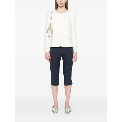Emporio Armani Ottoman-jersey jacket Jackets