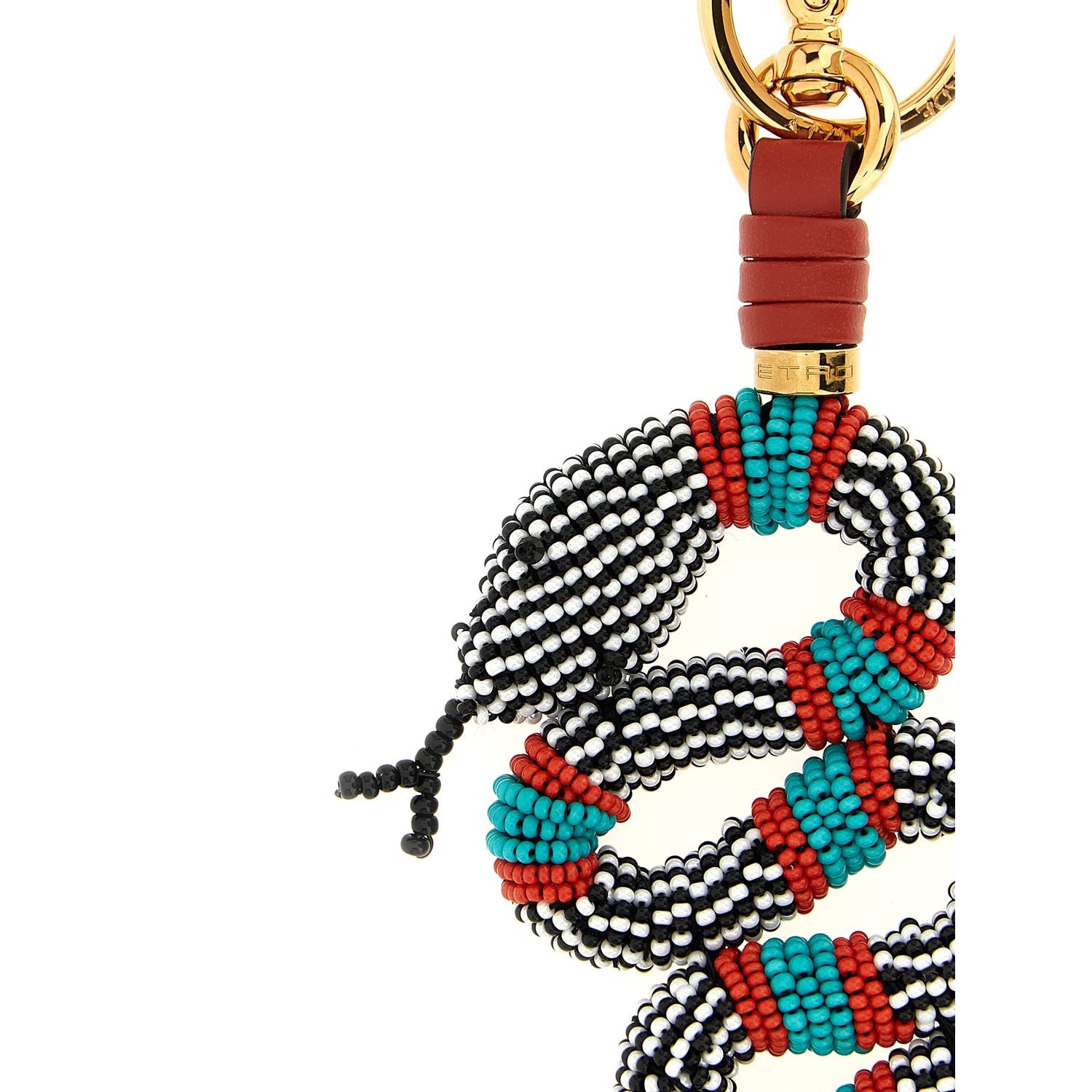 Etro Multicolor Glass Keychain