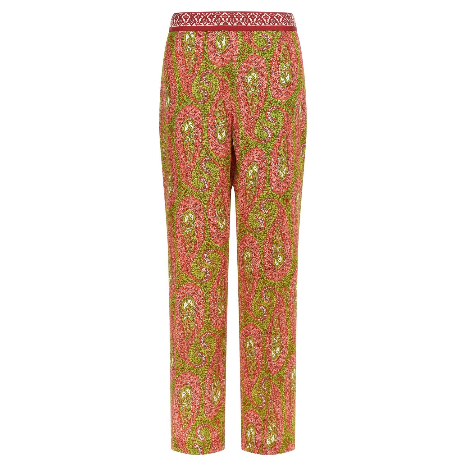 Etro Multicolor Polyester Pants