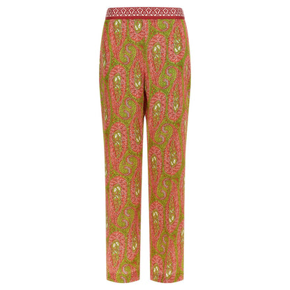 Etro Multicolor Polyester Pants
