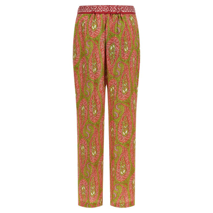 Etro Multicolor Polyester Pants