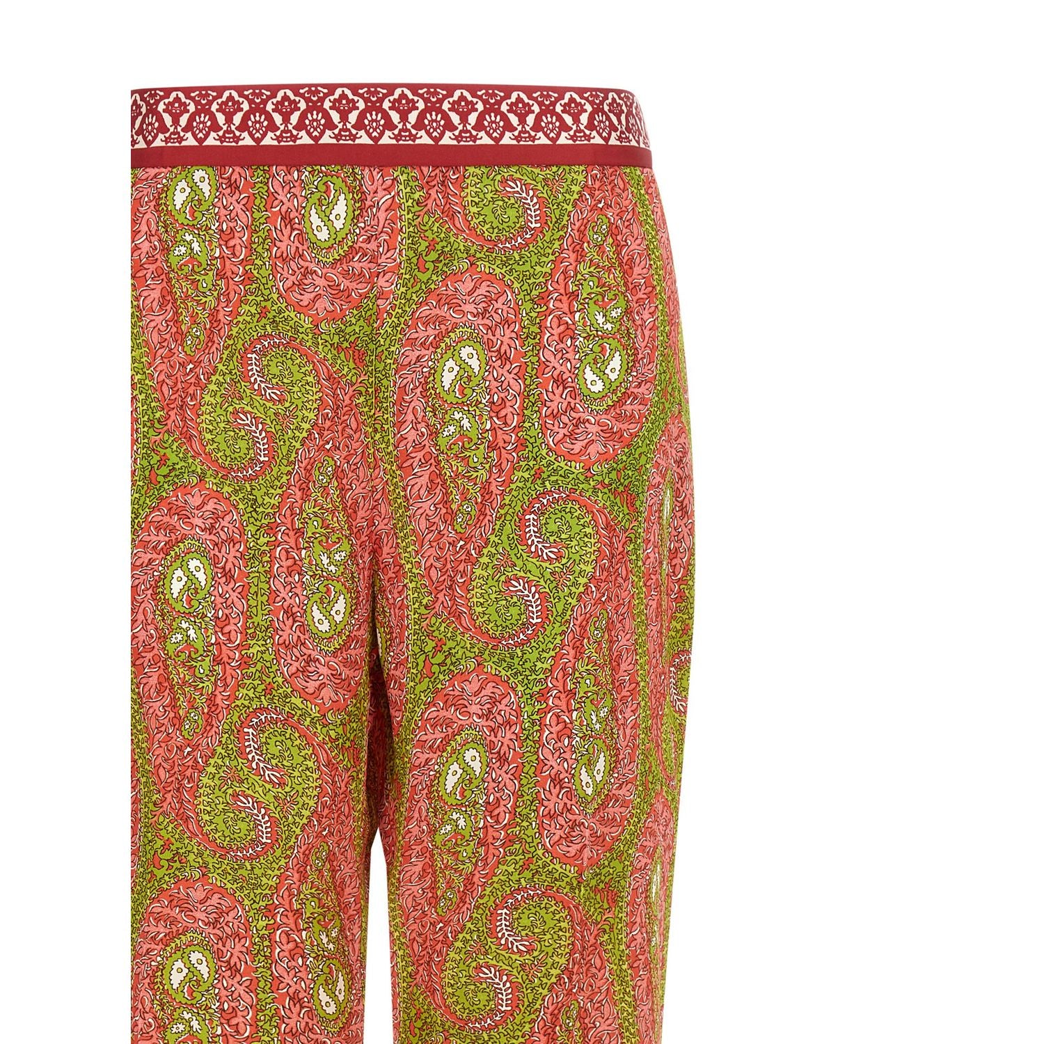 Etro Multicolor Polyester Pants