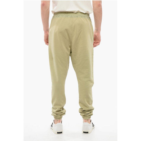 Fear Of God Fear Of God Fleeced Cotton Sweatpants with Nylon Detail FE-P629318-L 1728,74866327712,Clothing,Fear Of God,Green,Jeans & Pants - Men - Clothing,L,Men,Men - Clothing,New with tags