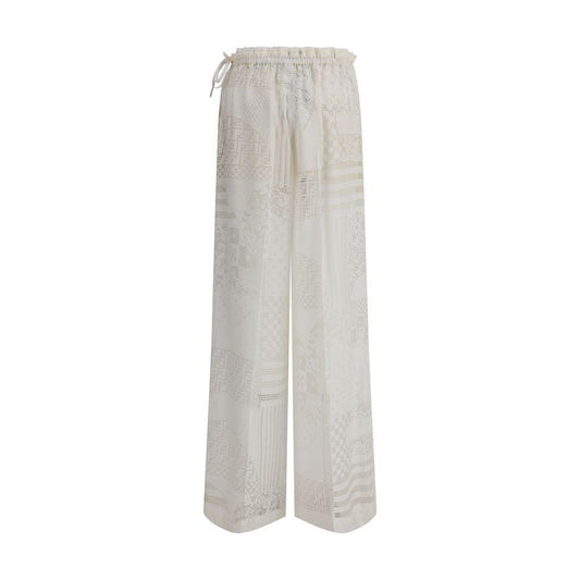 Fendi Patchwork Devo Pants 1728,40,72470364320,Clothing,Cream,Fendi,New with tags,Sweaters - Women - Clothing,Women,Women - Clothing Fendi FE-FR6646AUJXF0ZNM-40