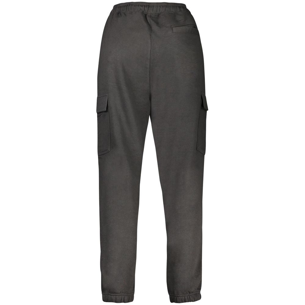 Fila Black Cotton Men Track Pant