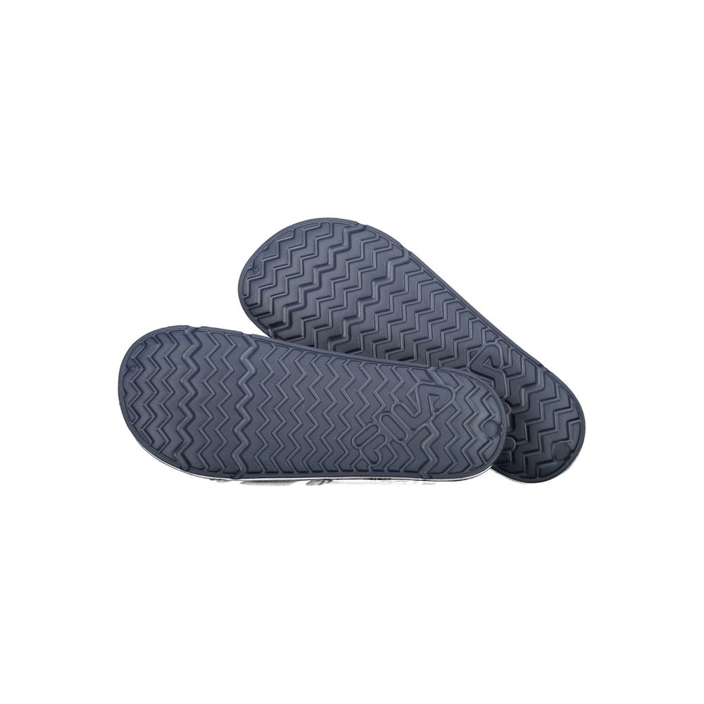 Alt Tag: Fila Blue Polyethylene Men Sandal featuring durable zigzag tread design for superior grip and comfort.