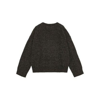 GANNI Sweaters Grey Topwear