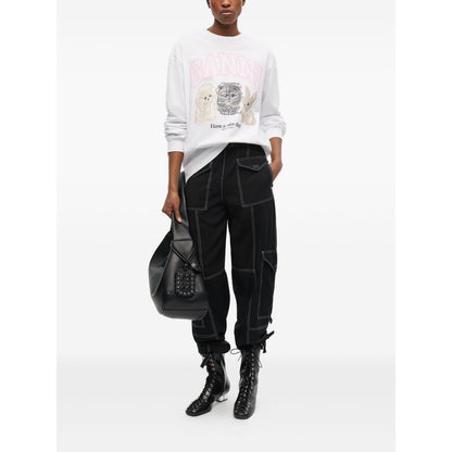 GANNI Sweaters White