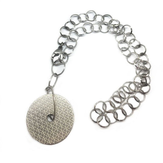 GC Silver Stainless Steel Necklace1728,67434610848,Accessories,GC,Jewellery - Accessories,Necklaces - Jewellery - Accessories,New with tags,One Size,Silver,Women