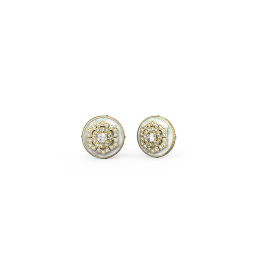 GUESS JEWELS JEWELRY Mod. JUBE04551JWYGT-U earrings with gemstone design