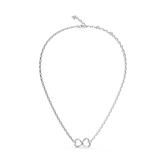 GUESS JEWELS JEWELRY Mod. JUBN04616JWRHT-U silver infinity necklace