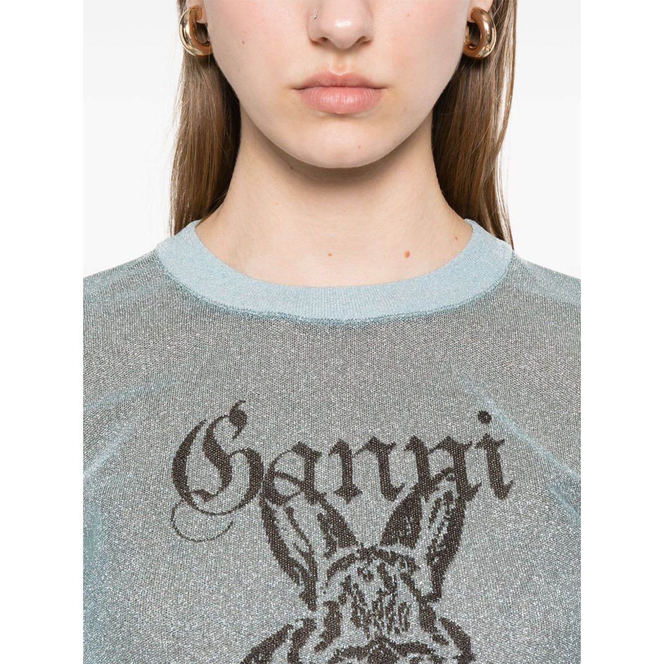 Ganni Bunny-detail top