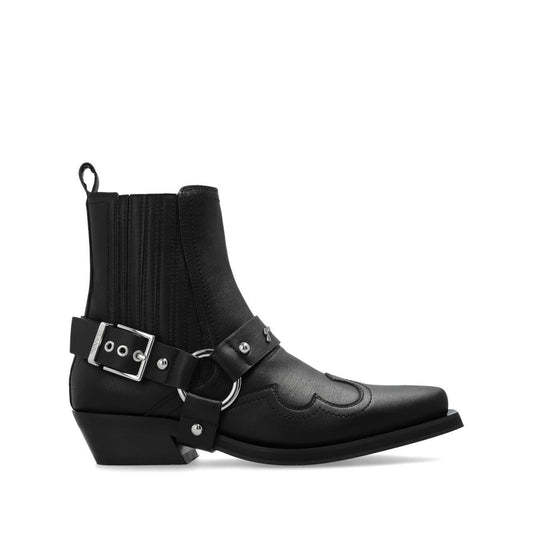 Ganni Low Cut Western Chelsea Boots Boots