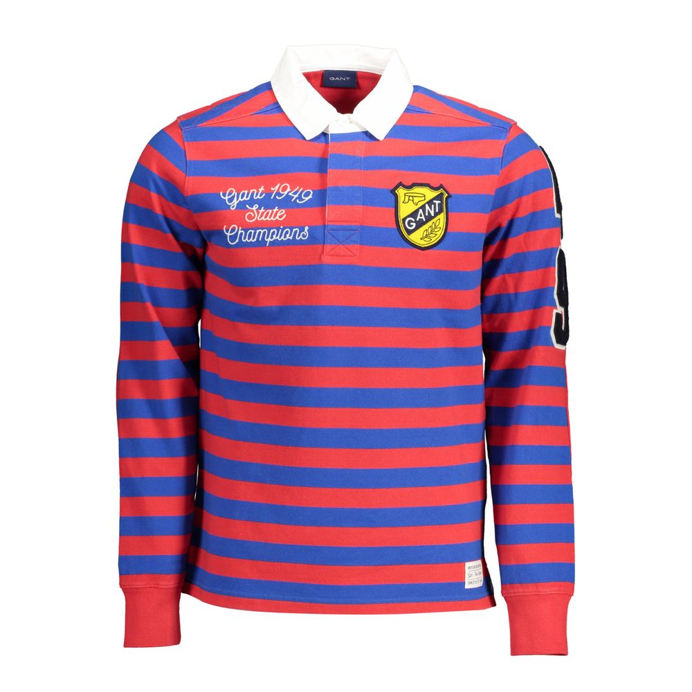 Gant Red Cotton Polo Shirt