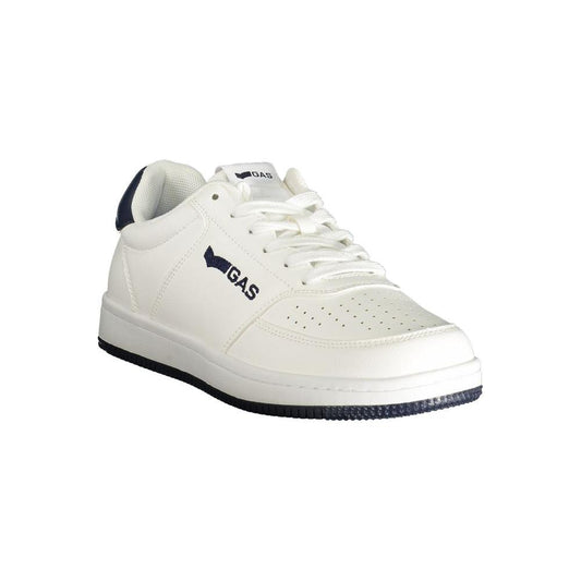 Gas Gas White Polyester Men Sneaker GA-38578-EU40/US7 1728,67403481248,EU40/US7,EU44/US11,Gas,Men,Men - Shoes,New with tags,Shoes,Sneakers - Men - Shoes,White