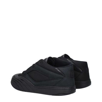 Givenchy Black Fabric Low Top Sneakers