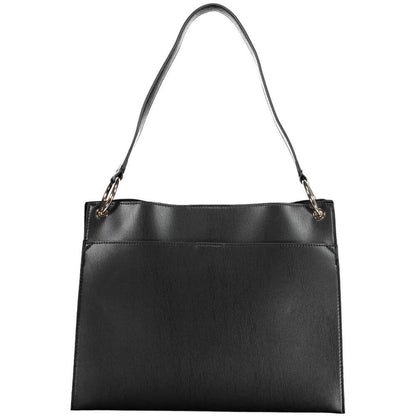 Guess Jeans Black Polyethylene Handbag