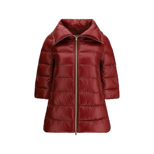 Herno Bordeaux Polyester Coat