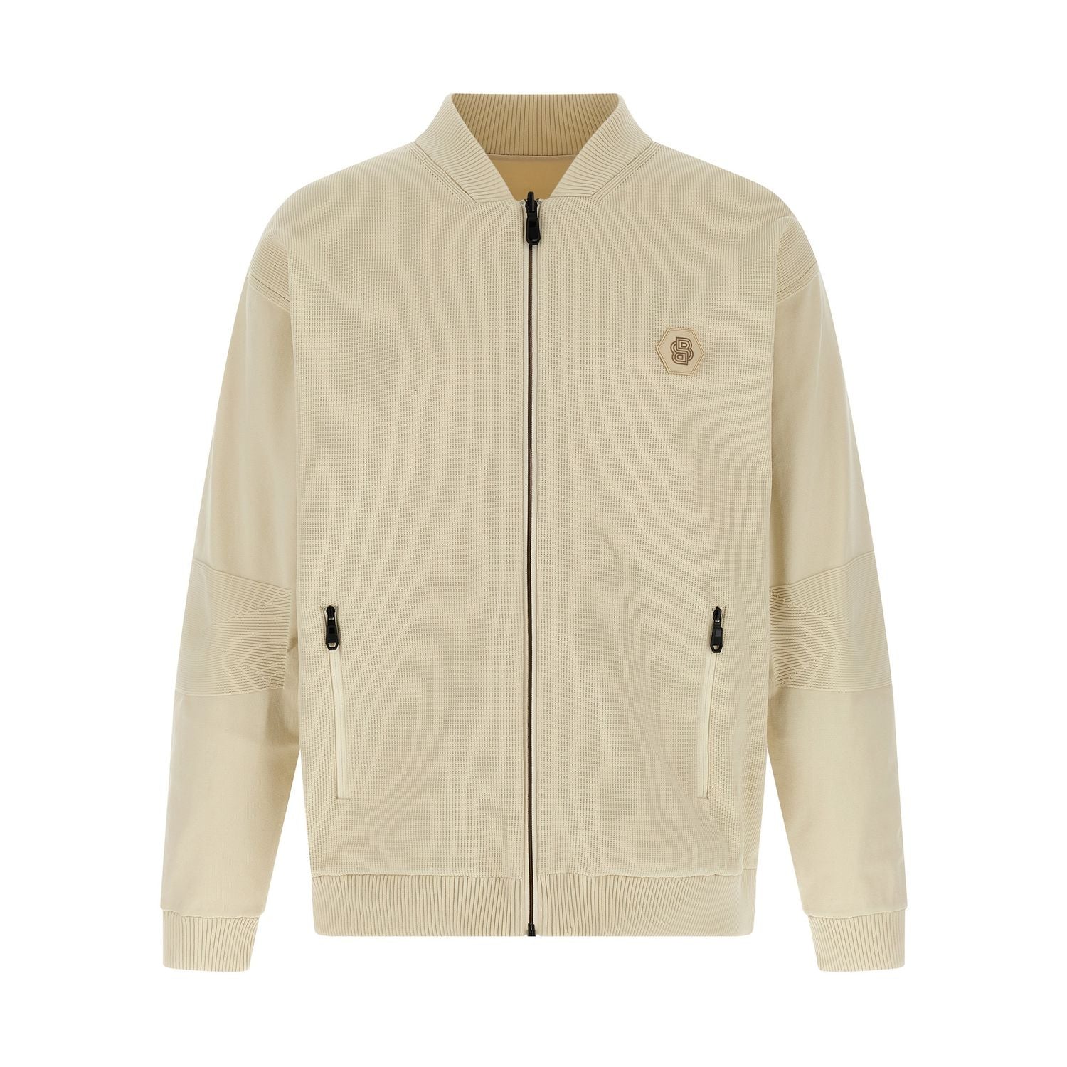 Hugo Boss Beige Polyamide Bomber