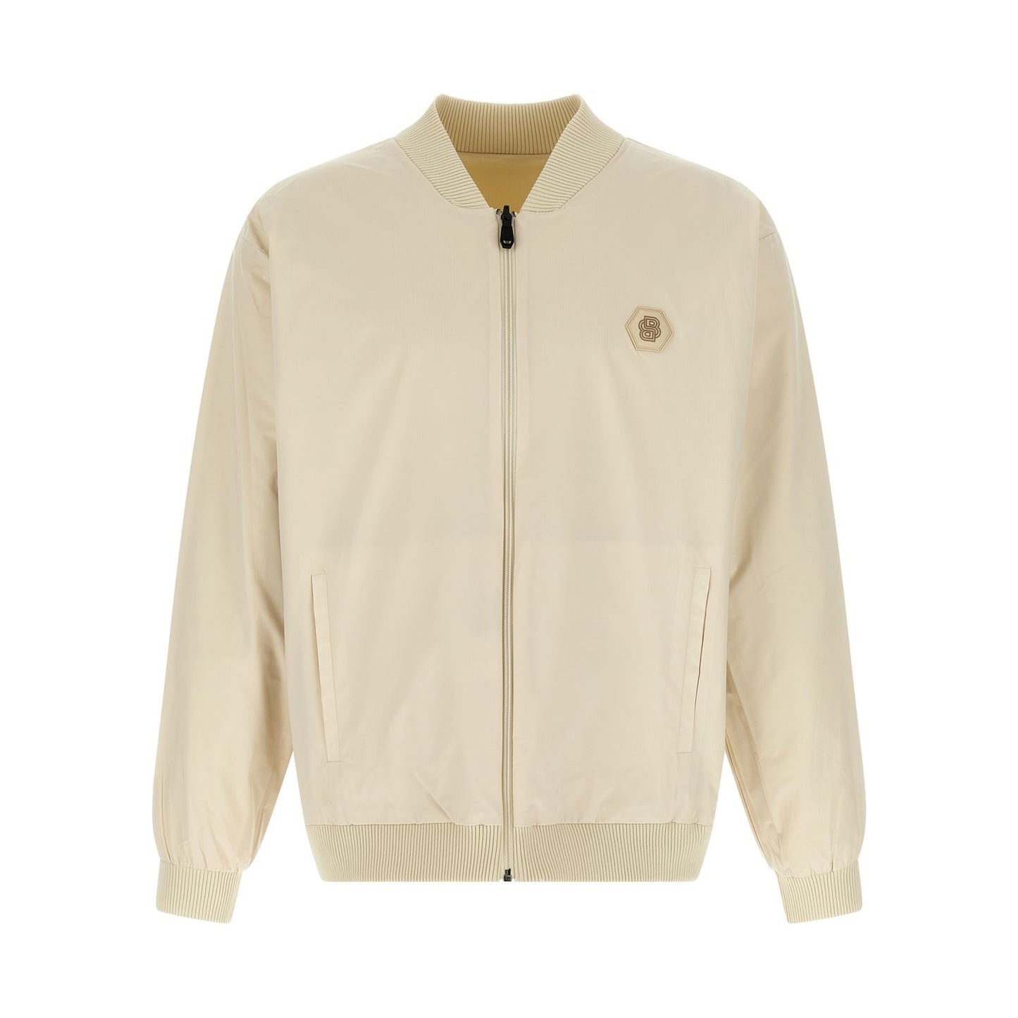 Hugo Boss Beige Polyamide Bomber
