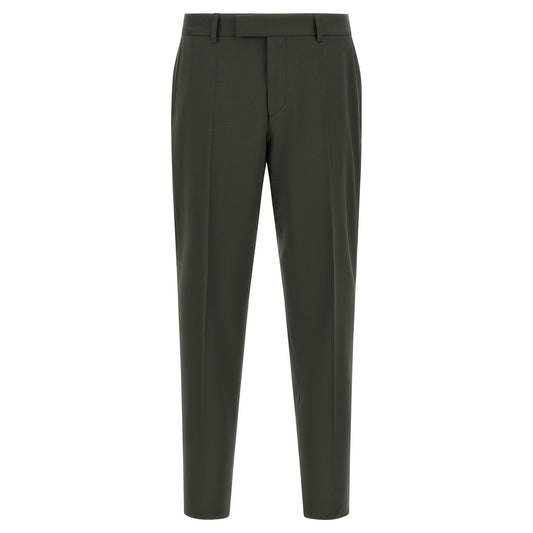 Hugo Boss Bicolor Virgin Wool Pants