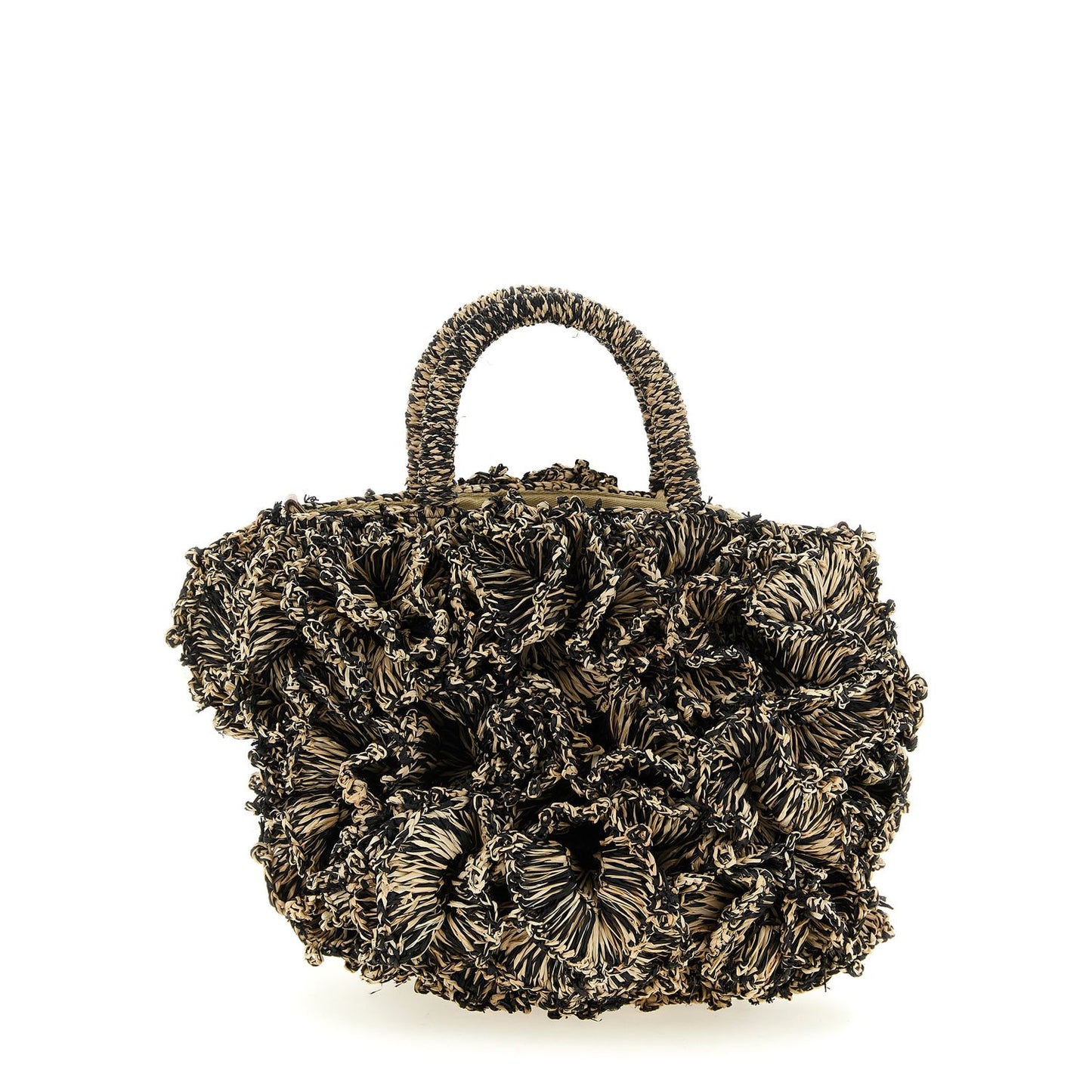 Ibeliv Bicolor Raffia Handbag
