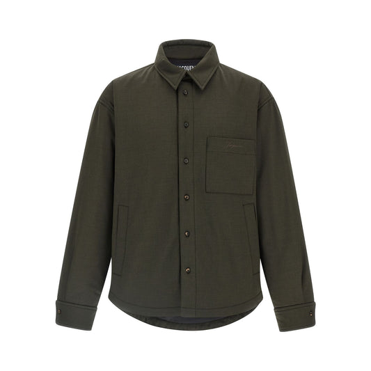 Jacquemus Bicolor Virgin Wool Shell Jacket