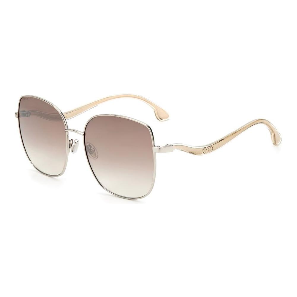 Jimmy Choo Jimmy Choo Gray Metal Sunglasses JCMAMIES3YGAC 1728,67434610848,Gray,Jimmy Choo,New with tags,Sunglasses for Women - Sunglasses,Women