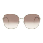 Jimmy Choo Jimmy Choo Gray Metal Sunglasses JCMAMIES3YGAC 1728,67434610848,Gray,Jimmy Choo,New with tags,Sunglasses for Women - Sunglasses,Women