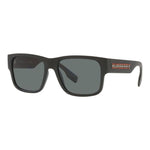 BURBERRY MOD. KNIGHT BE 4358 gent sunglasses in black with logo on the temple.