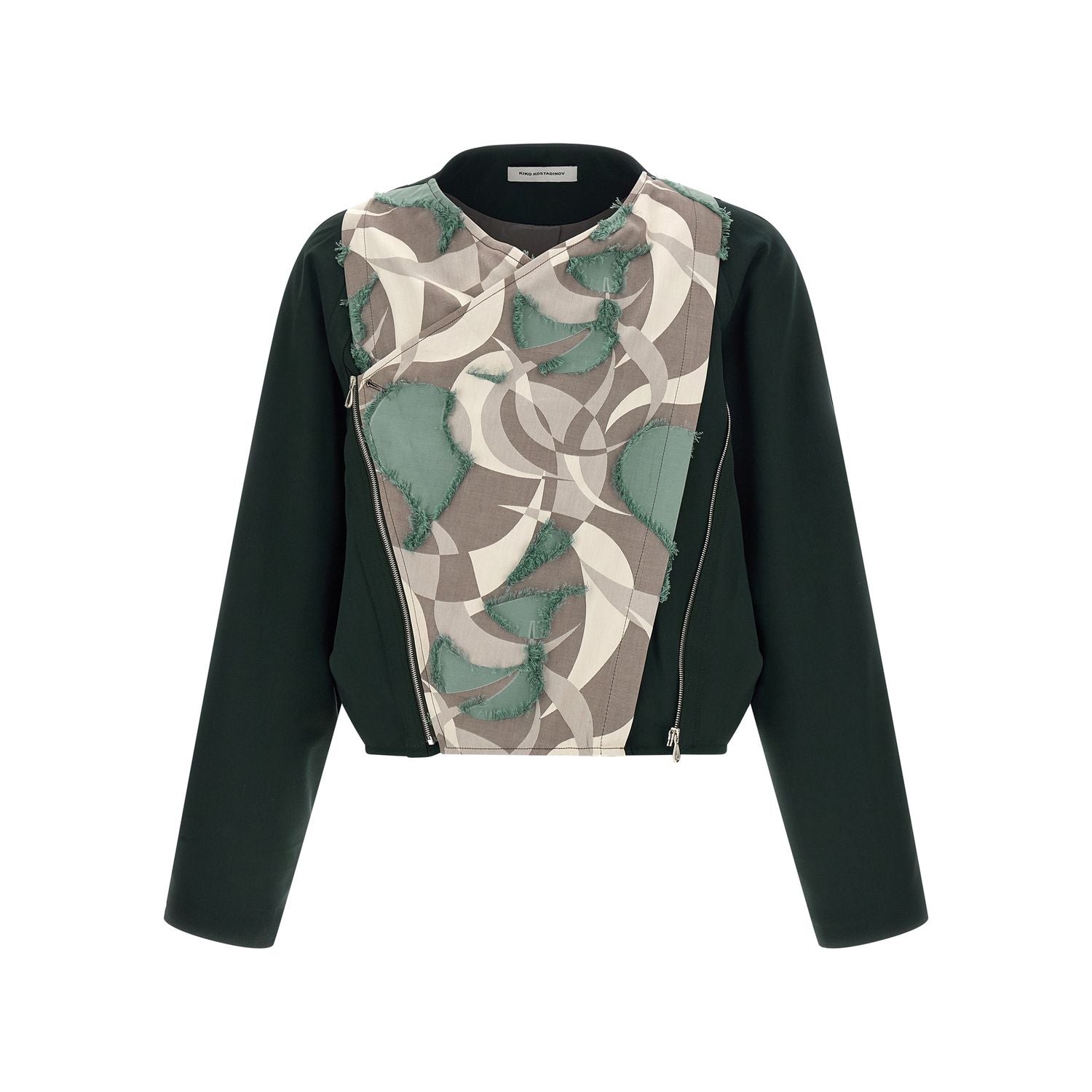 Kiko Kostadinov Multicolor Virgin Wool Shell Jacket