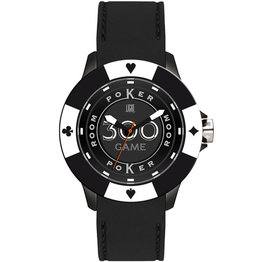 LIGHT TIME Mod. POKER - Black / White-0