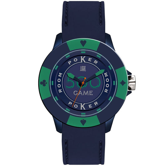LIGHT TIME Mod. POKER - Blue / Green-0