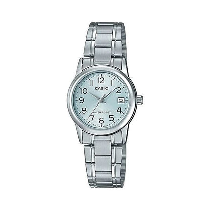 CASIO COLLECTION Mod. LADY DATE - LIGHT BLUE WATCHES