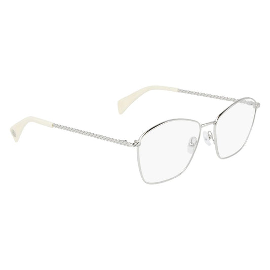 Lanvin Gray Metal Frames for Women LNV2103-47, featuring 54/16/140mm dimensions and sleek gray metal design.
