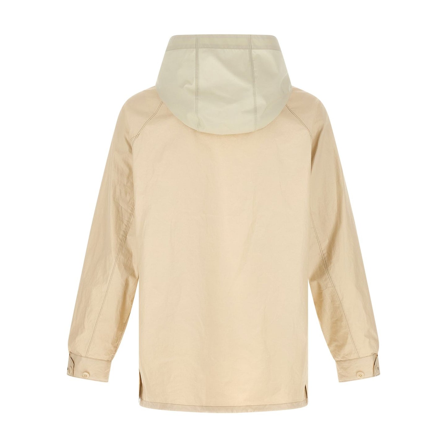 Lemaire Beige Linen Shell Jacket