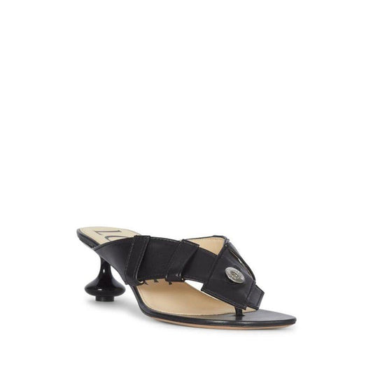 Loewe Toy Panta 45MM Leather Sandals LO-8802847555796-EU36/US6