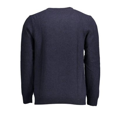 Lyle & Scott Blue Wool Sweater