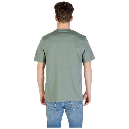Lyle & Scott Lyle & Scott Green Cotton T-Shirt LY-16584002482-IT52 | XL 1728,71956299936,Clothing,Green,IT42 | XS,IT44 | S,IT52 | XL,Lyle & Scott,Men,Men - Clothing,New with tags,T-Shirts - Men - Clothing