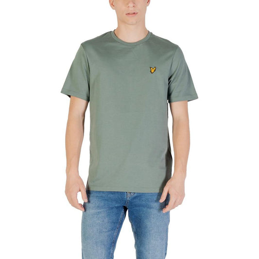 Lyle & Scott Lyle & Scott Green Cotton T-Shirt LY-16584002482-IT52 | XL 1728,71956299936,Clothing,Green,IT42 | XS,IT44 | S,IT52 | XL,Lyle & Scott,Men,Men - Clothing,New with tags,T-Shirts - Men - Clothing