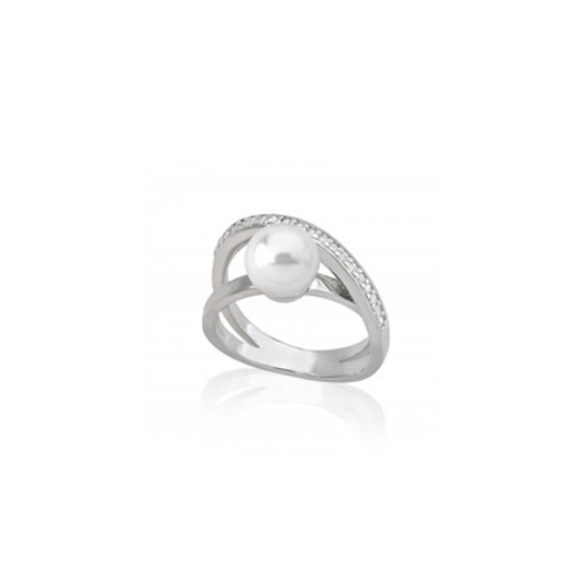MAJORICA JEWELRY Mod. 16045.01.2.917.010.1 elegant silver ring with pearl