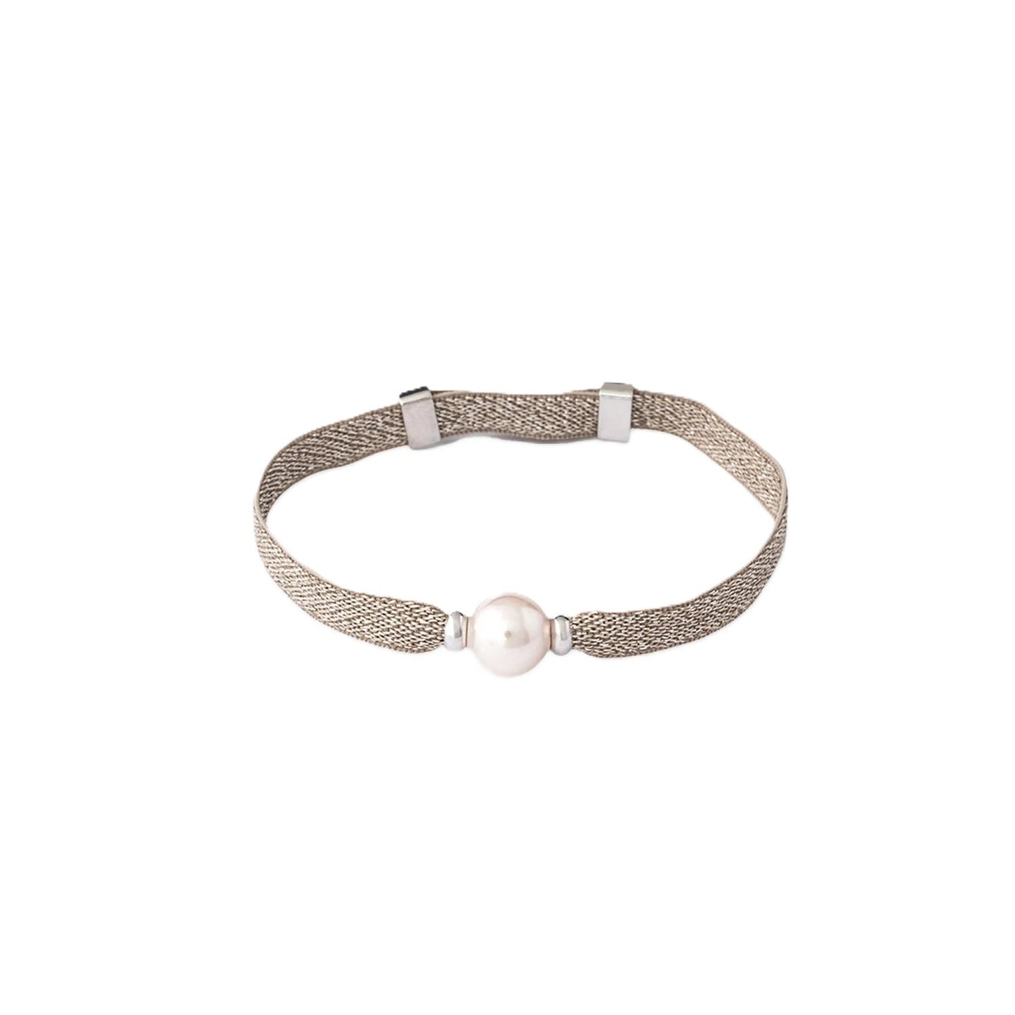 Elegant MAJORICA JEWELRY Mod. 17184.01.2.B00.000.1 pearl bracelet with sleek design.
