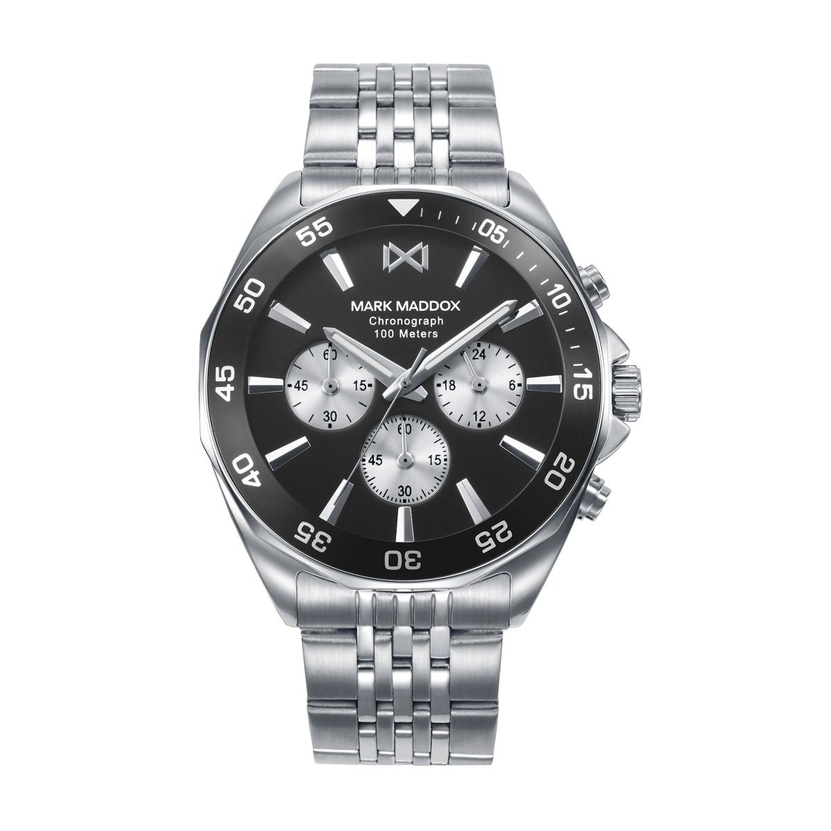 MARK MADDOX - NEW COLLECTION Mod. HM1024-57 gents watch with quartz movement, 42 mm case, mineral dial, 20 ATM water resistance in official box.