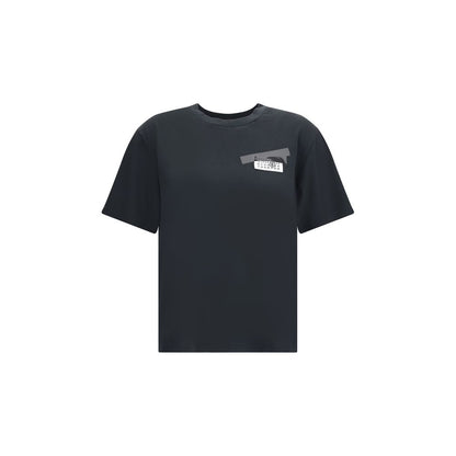 MM6 Black Cotton T-Shirt