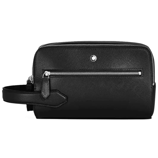 MONTBLANC LEATHER Mod. TROUSSE SARTORIAL unisex leather purse in official packaging