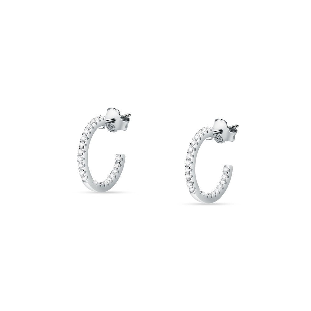 Elegant MORELLATO MOD. SAIW146 lady's earrings with sparkling stones, ideal for sophisticated and stylish women.