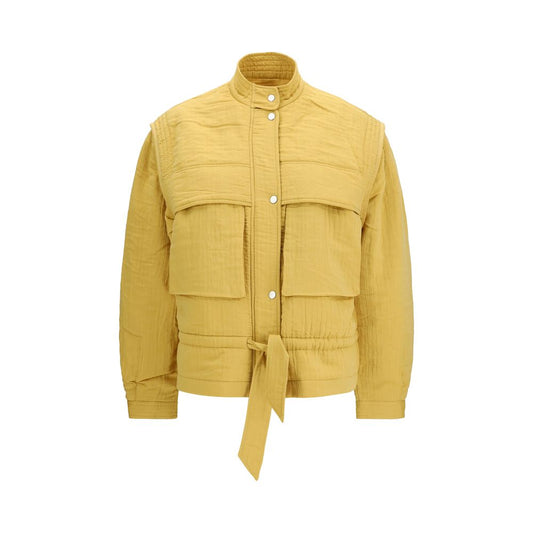 Marant Etoile Bicolor Modal Full-Length Jacket