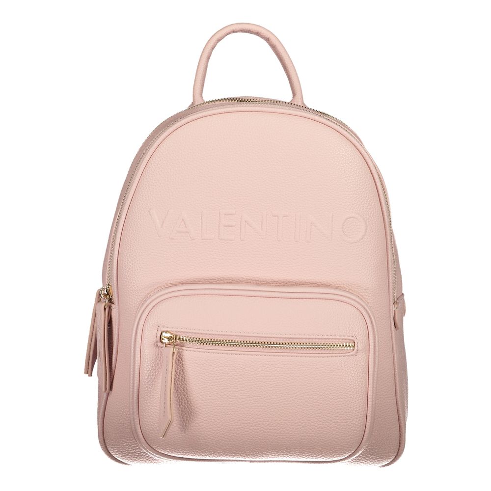 Mario Valentino Rosa Polyurethane Women Backpack 1728,67403481248,Bags,Handbags - Bags,Mario Valentino,New with tags,Pink,Women