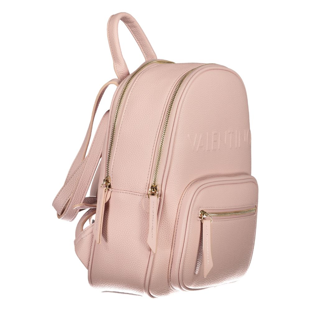 Mario Valentino Rosa Polyurethane Women Backpack 1728,67403481248,Bags,Handbags - Bags,Mario Valentino,New with tags,Pink,Women